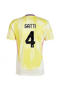 Juventus Federico Gatti #4 Voetbaltruitje Uit tenue 2024-25 Korte Mouw